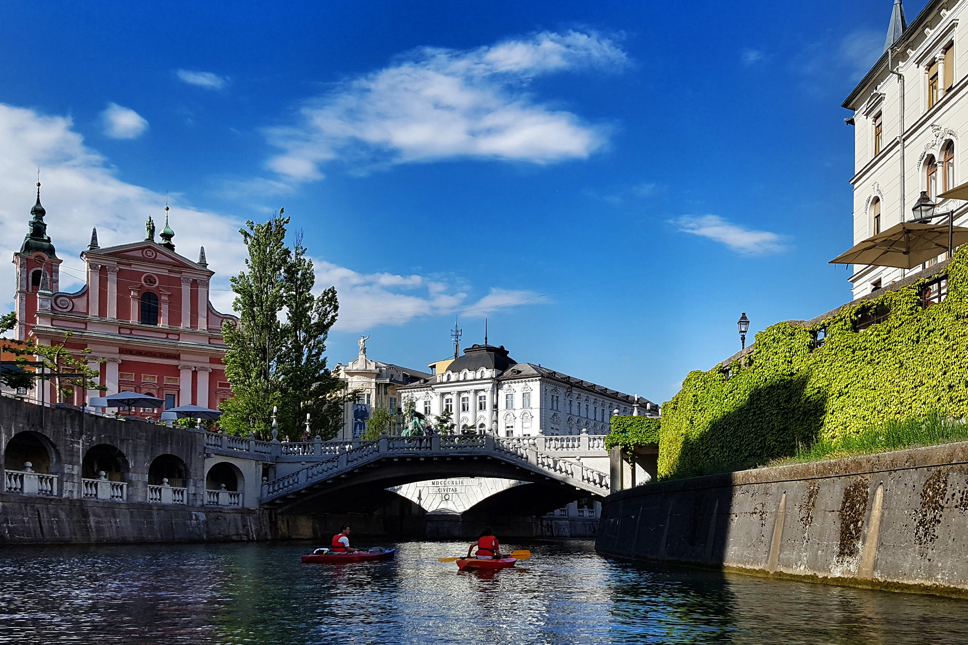Приказно пътешествие - Словения и Хърватия - Тройният мост, Любляна, Словения - The Triple Bridge, Ljubljana, Slovenia
